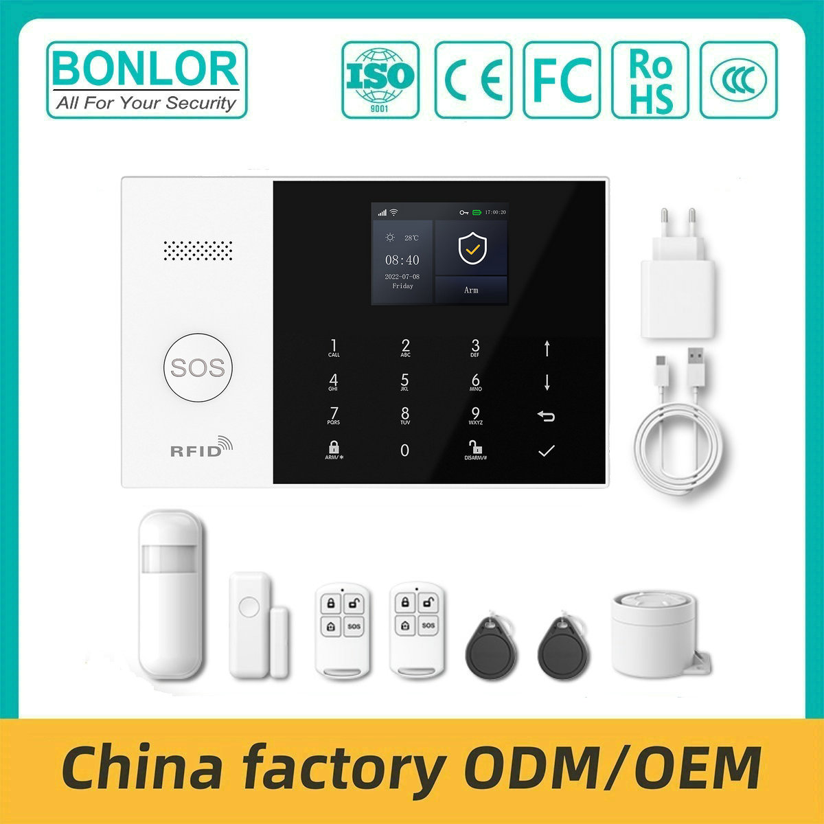 SF-G10 Smart Home Security System ABS Ma