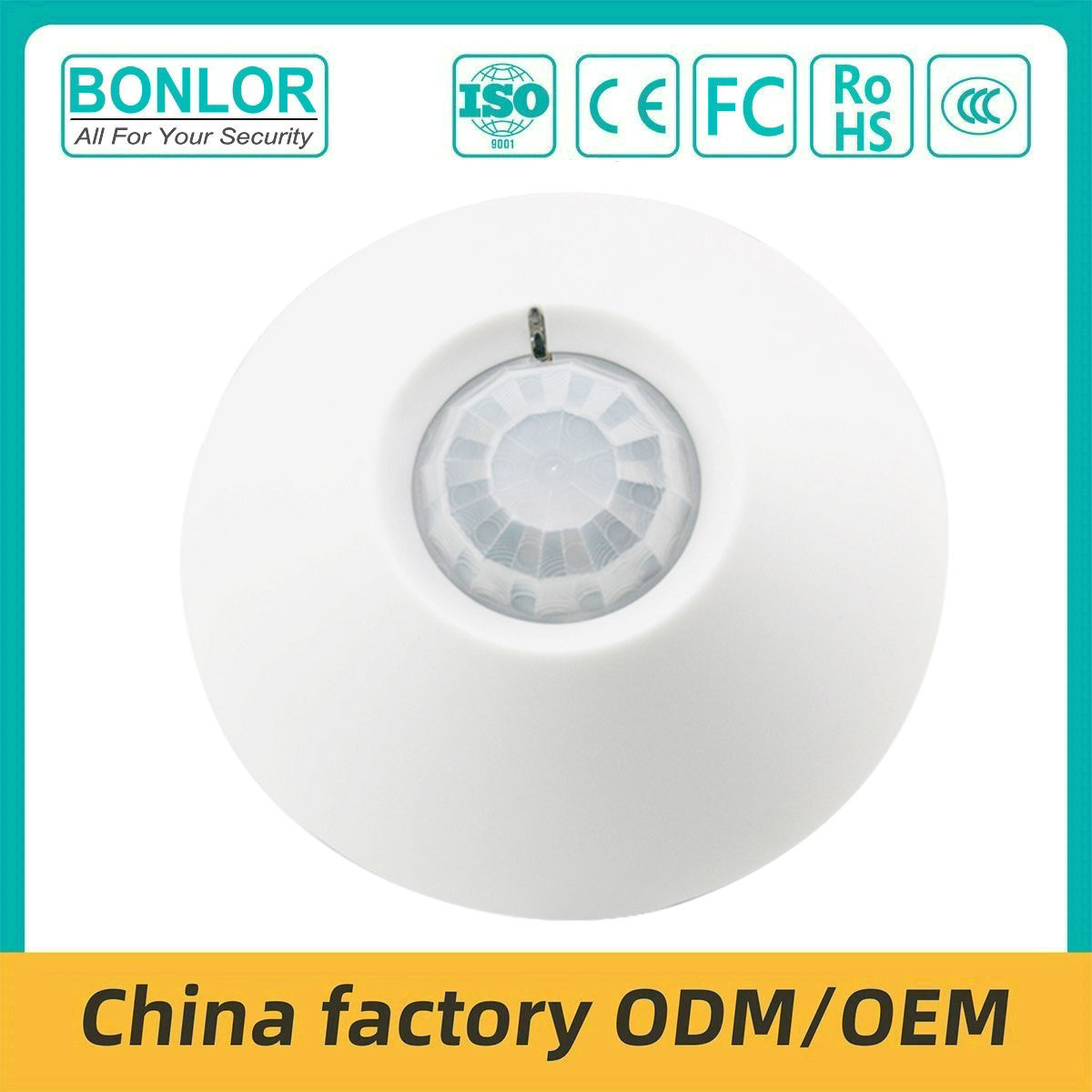 PA-465 Wired Sensor 360 Degree Ceiling PIR Detector