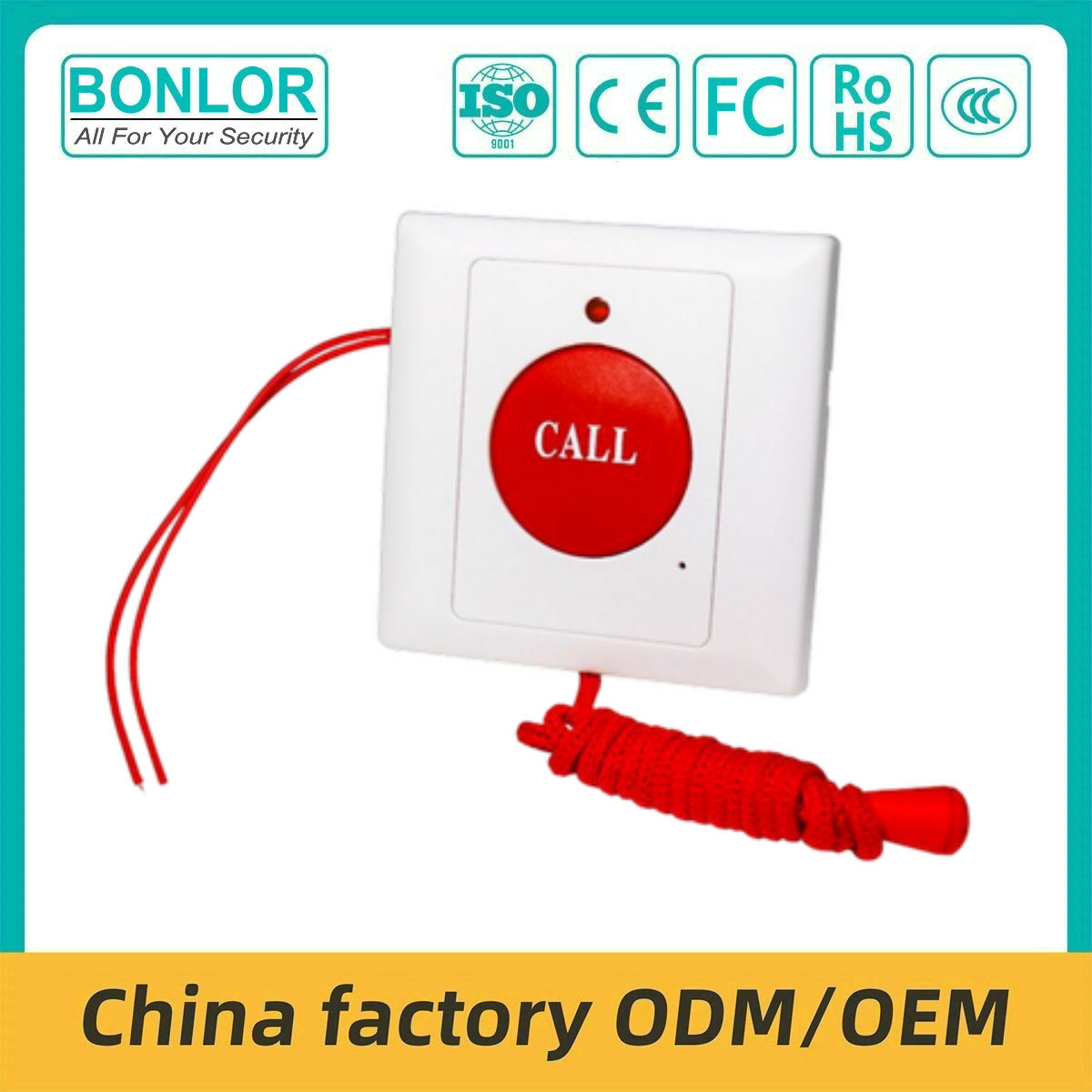 PB-69L Emergency Nurse Call Button Pulli