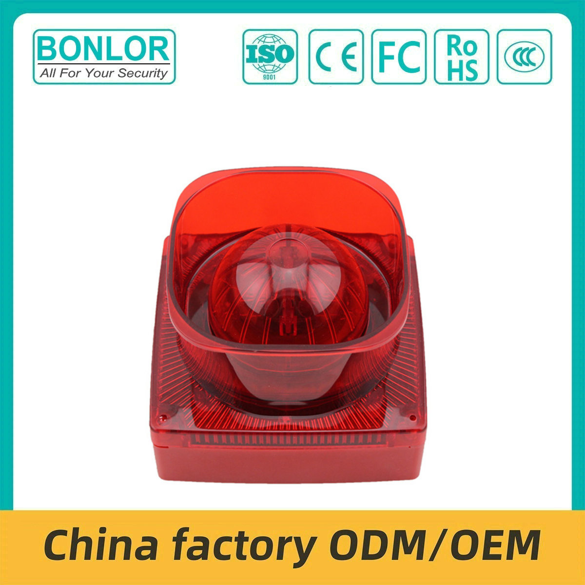 BR-439  110dB Loud Piezo Sound & Lig