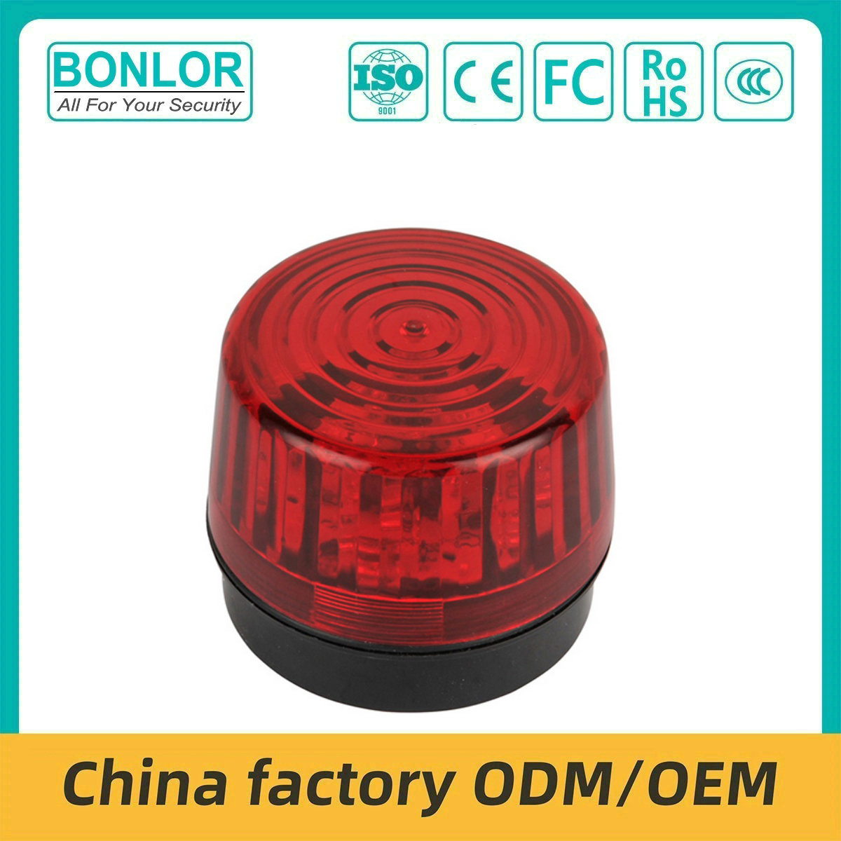 SF-79L  12v Alarm Red/Blue LED Flashing 