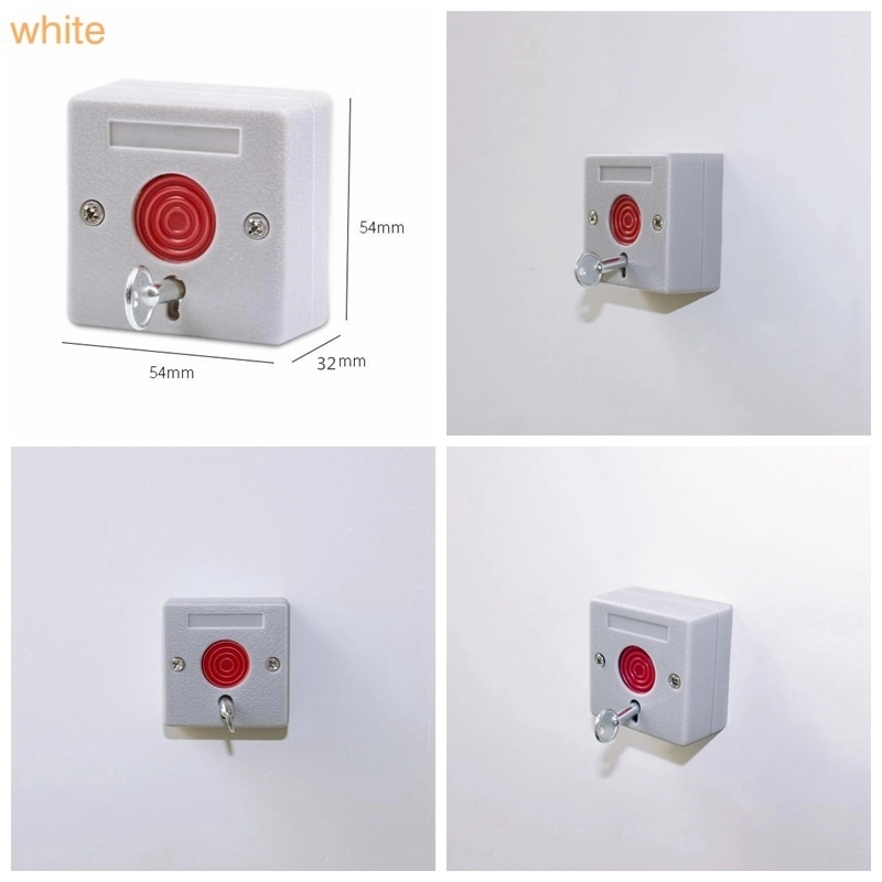 Wired Home Security Alarm System with ABS Reset Key & SOS Emergency Panic Button IP Network Connectivity