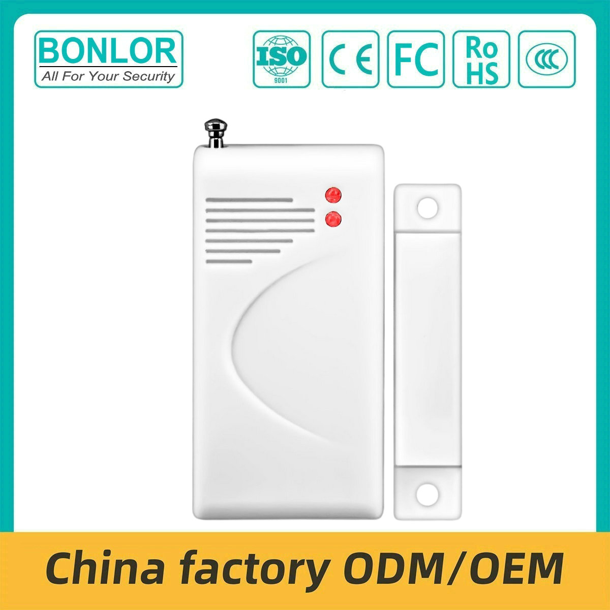 SF-66R Wireless 433mhz or 315Mhz Door Se