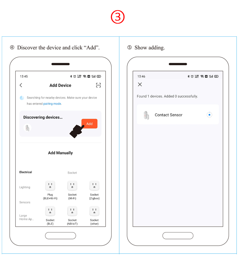 Tuya Smart WiFi GSM Magnetic Door Sensor Alarm/Door Window Entry Alarm Work With Alexa Google Home and IFTTT