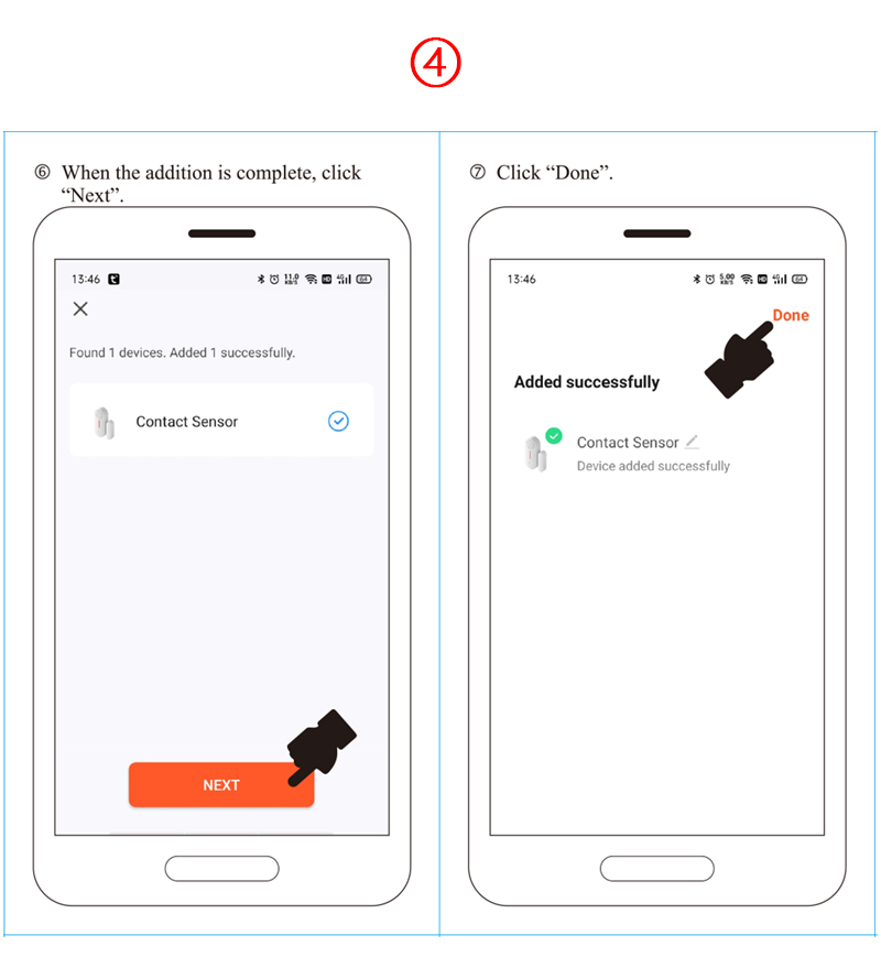 Tuya Smart WiFi GSM Magnetic Door Sensor Alarm/Door Window Entry Alarm Work With Alexa Google Home and IFTTT