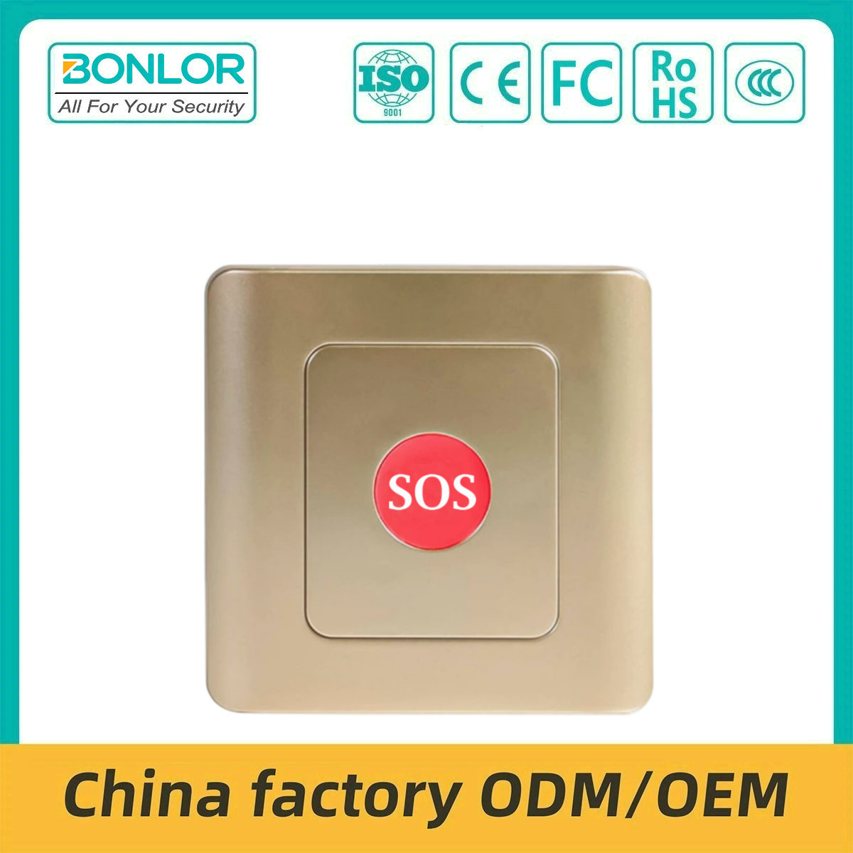 SF-S6  433MHz Wireless Panic SOS Emergen