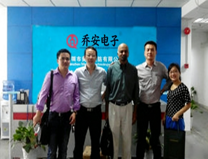 Pakistani customers visit the 