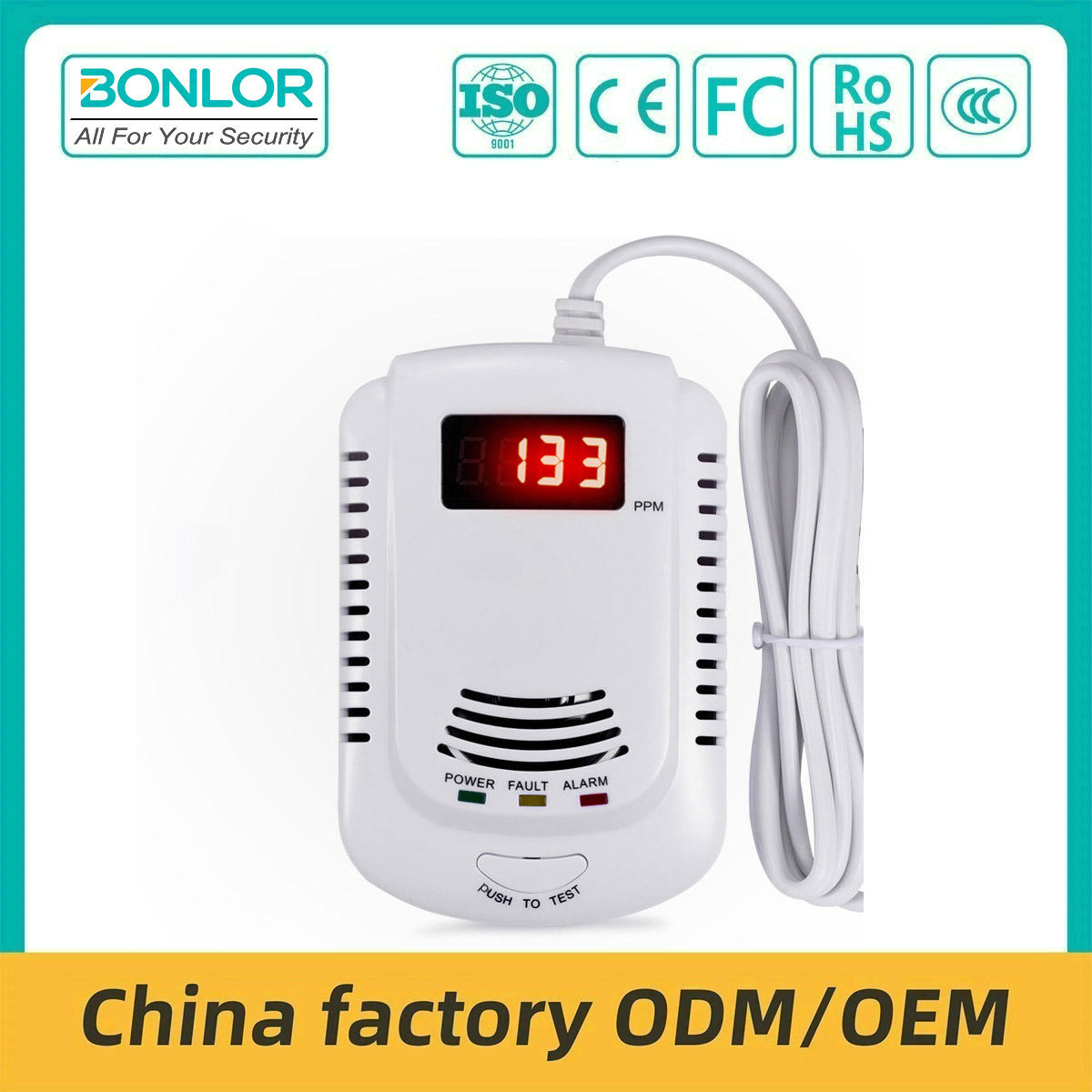 SF-934 Gas Leakage Alarm Detector Senzor